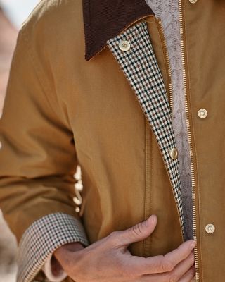 Cole Haan Coated-Cotton Jacket | Garnet Hill