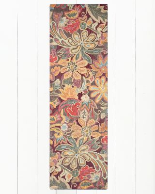 Company C Floral Tapestry Hand-Tufted Wool Rug | Garnet Hill