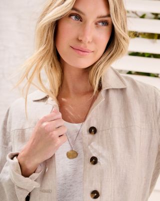 Amalfi Linen Jacket | Garnet Hill