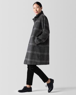 EILEEN FISHER Luxe Alpaca Coat Garnet Hill