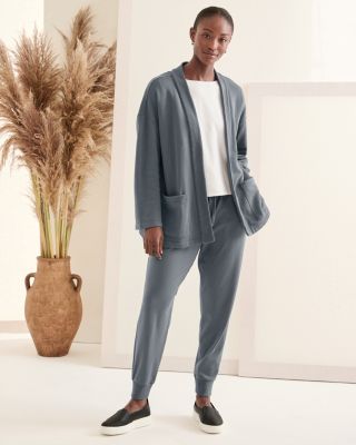 EILEEN FISHER Organic-Cotton Jersey Jogger Pants | Garnet Hill