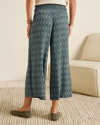 パンツ PHEENY Hole russell wide pants ECOVERO™ Cropped Wide-Leg Pants | Garnet Hill