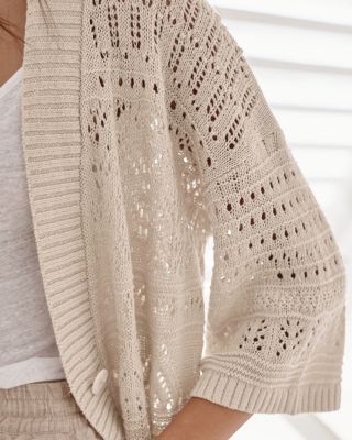 【seed and soil】Organic cotton cardigan BlueMen_sOrganicCottonKnitCard