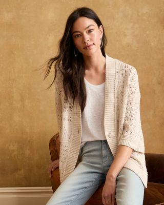 トップス Silk/Linen Gaba / Cardigan Shirts Silk/Linen Gaba Cardigan Shirts