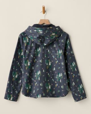 Organic-Pima-Cotton Flannel Zip-Up | Garnet Hill