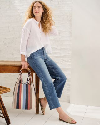 【Mercado Global】Apolonia Tote Apolonia Hand Woven Tote in Prism Basket Weave– Mercado Global