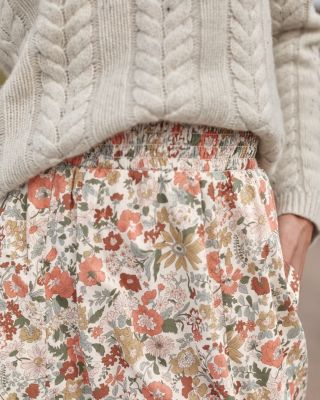 スカート Mary logo cotton skirt AM1384 Mary logo cotton skirt