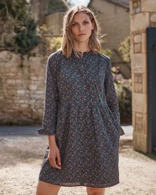 Kit Organic-Cotton Dress — Made with Liberty Fabric | Garnet Hill