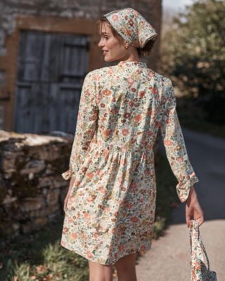 Kit Organic-Cotton Dress — Made with Liberty Fabric | Garnet Hill