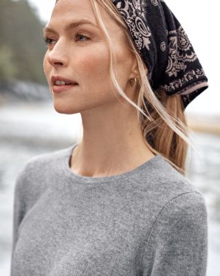 Astrid Washable-Cashmere Dress | Garnet Hill