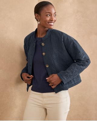 Ilse Jacobsen Quilted Coat | Garnet Hill