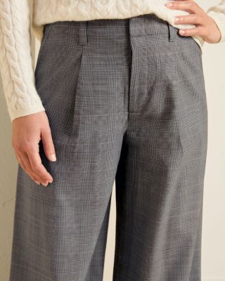 London Wool-Blend Trousers | Garnet Hill