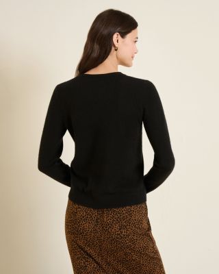 Brighton Cashmere V-Neck Cardigan | Garnet Hill