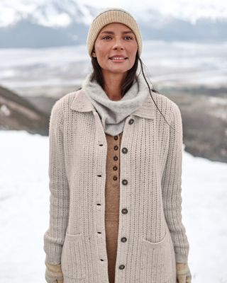 Abbey Cashmere Cardigan | Garnet Hill