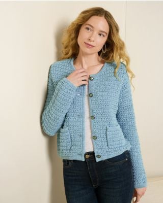 Newport Linen & Organic-Cotton Cardigan | Garnet Hill