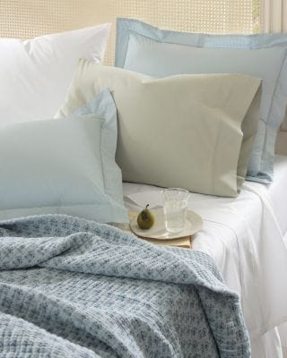 Garnet Hill Ripple Blanket - Thumbnail 4