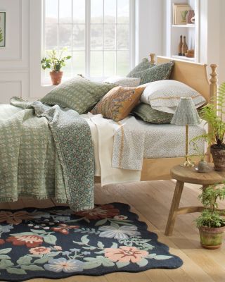 Muriel Hand-Hooked Wool Rug | Garnet Hill