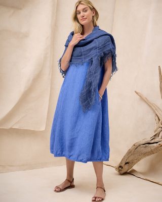 morowan Frank&amp;Eileen
リネンシャツ BARRY XS Silk Pinwheel Bandana | EILEEN FISHER