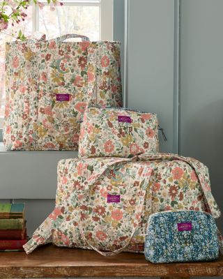 Liberty Cotton Large Wash Bag With Handles Large Wash Bag In