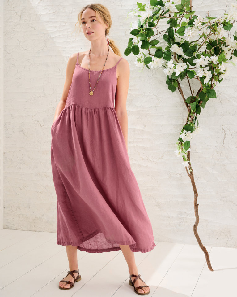 CP Shades Hazel Linen Maxi Dress | Garnet Hill CP Shades Hazel Linen Maxi Dress | Garnet Hill