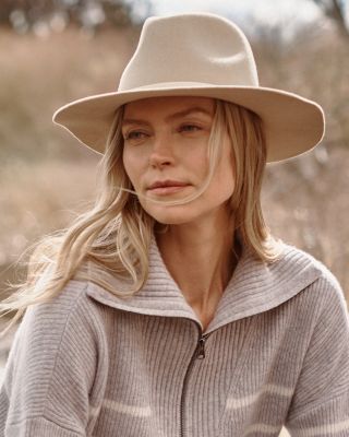 Hat Attack 100% wool felt hat with band Hat Attack 100% Wool Felt Fedora hat Ladies Women main image 3