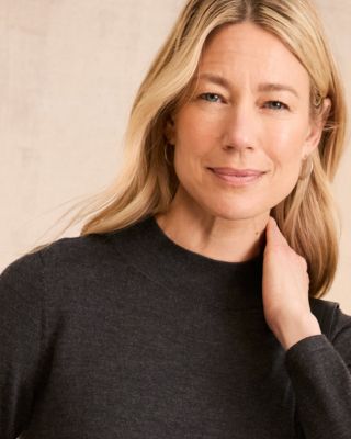 Merino Turtleneck Eileen Fisher Mock Turtleneck NWT EILEEN FISHER