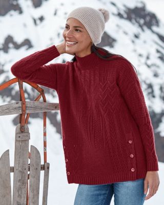 ニット/セーター ALEXIASTAM back slit Knit ALEXIA STAM（アリシアスタン）の「Slit Sleeve Knit Top / サマー