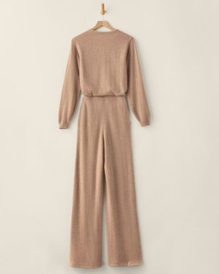 Mona Washable-Cashmere Jumpsuit | Garnet Hill