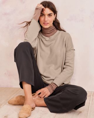 EILEEN FISHER Washable Stretch-Ponte Straight-Leg Pants | Garnet Hill