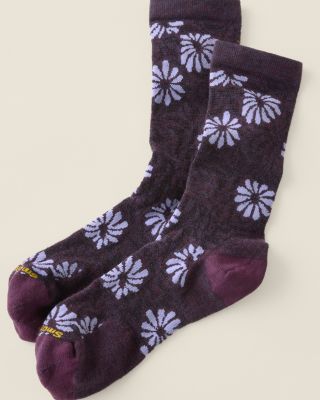 Smartwool Everyday Floral Crew Socks | Garnet Hill