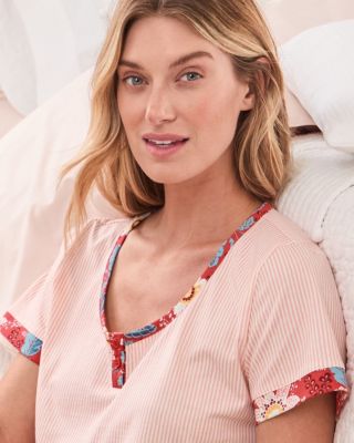 レディースウェア Sweety Skye Mixed-Print Shorty Pajamas | Garnet Hill