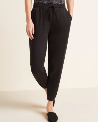 Stretch Jersey Knit Slouchy Pant