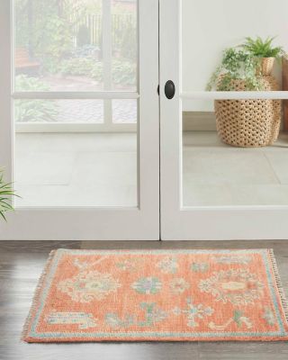 Odessa Hand-Knotted Wool Rug | Garnet Hill