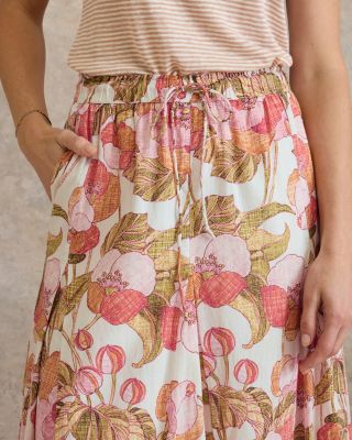 Karolina Organic-Cotton Voile Skirt | Garnet Hill