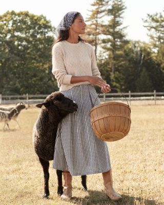 Sugar Hill Organic-Cotton Sweater | Garnet Hill