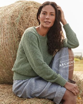 Sugar Hill Organic-Cotton Sweater | Garnet Hill