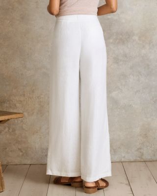 Rio Linen Sailor Pants | Garnet Hill