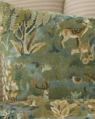 Garnet Hill Menagerie Hemstitched Sham - Thumbnail 3