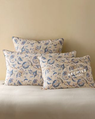 Garnet Hill Soma Heirloom Linen Sham - Thumbnail 3