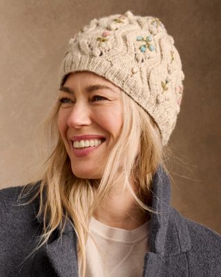 French Knot Tilly Hat | Garnet Hill display picture 3