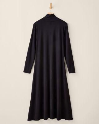 EILEEN FISHER Jersey-Knit Turtleneck Dress | Garnet Hill