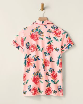 Wildwood Knit Short-Sleeve Sleep Shirt | Garnet Hill