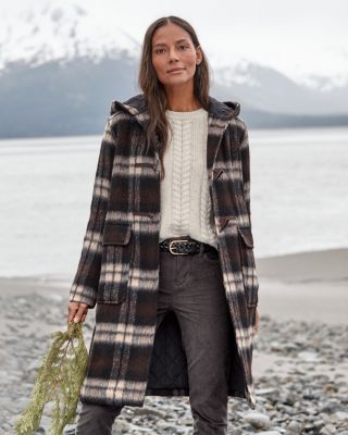 Bernardo Wool Duffle Coat | Garnet Hill