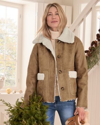 Bernardo Faux-Leather Jacket | Garnet Hill