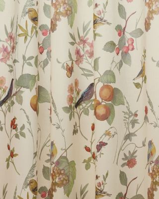 Chelsea Garden Linen & Organic-Cotton Shower Curtain | Garnet Hill