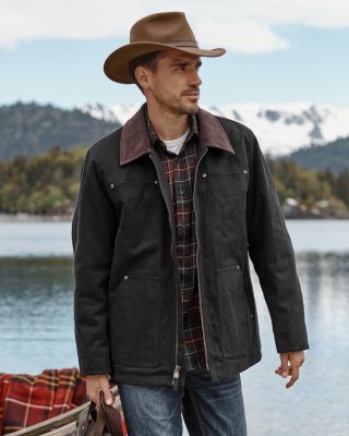 Men's Pendleton Gorge Canvas Barn Coat | Garnet Hill