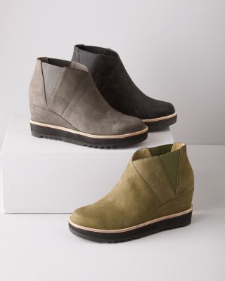 Eileen fisher store chelsea wedge bootie