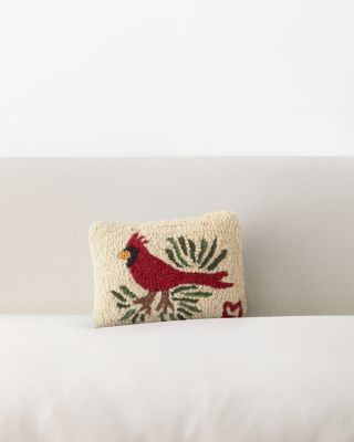 Beckham Elk Hooked Throw Pillow - The Weed Patch