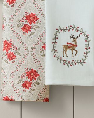 Holiday Tea Towels – Set of 2 | Garnet Hill