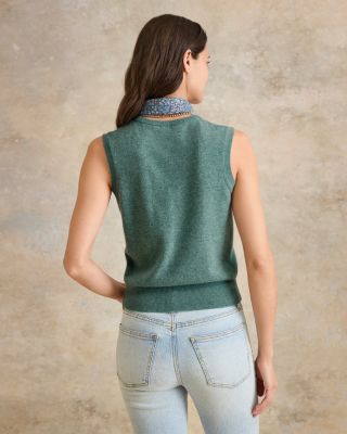 Jennie Cashmere Shell Sweater | Garnet Hill